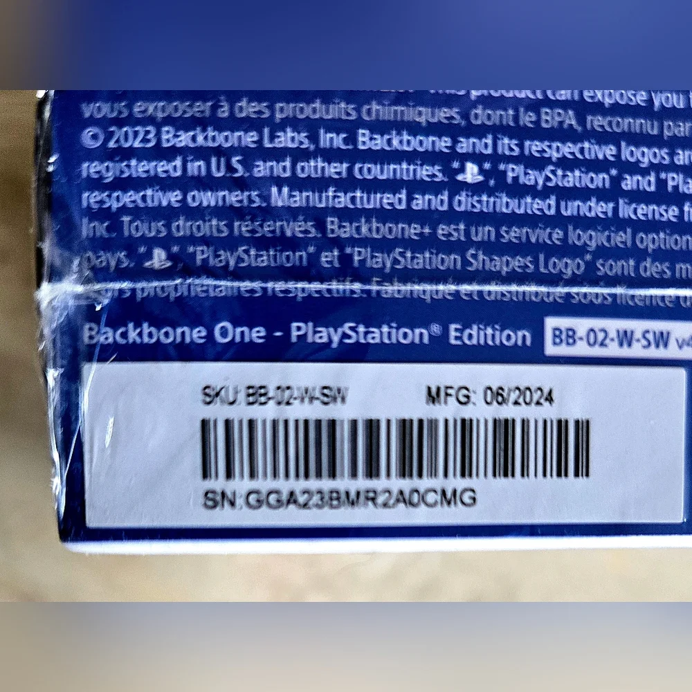 Backbone Playstation Edition For iPhone NIB